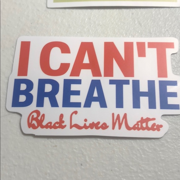 George Floyd I can’t Breathe Stickers - Picture 3 of 5